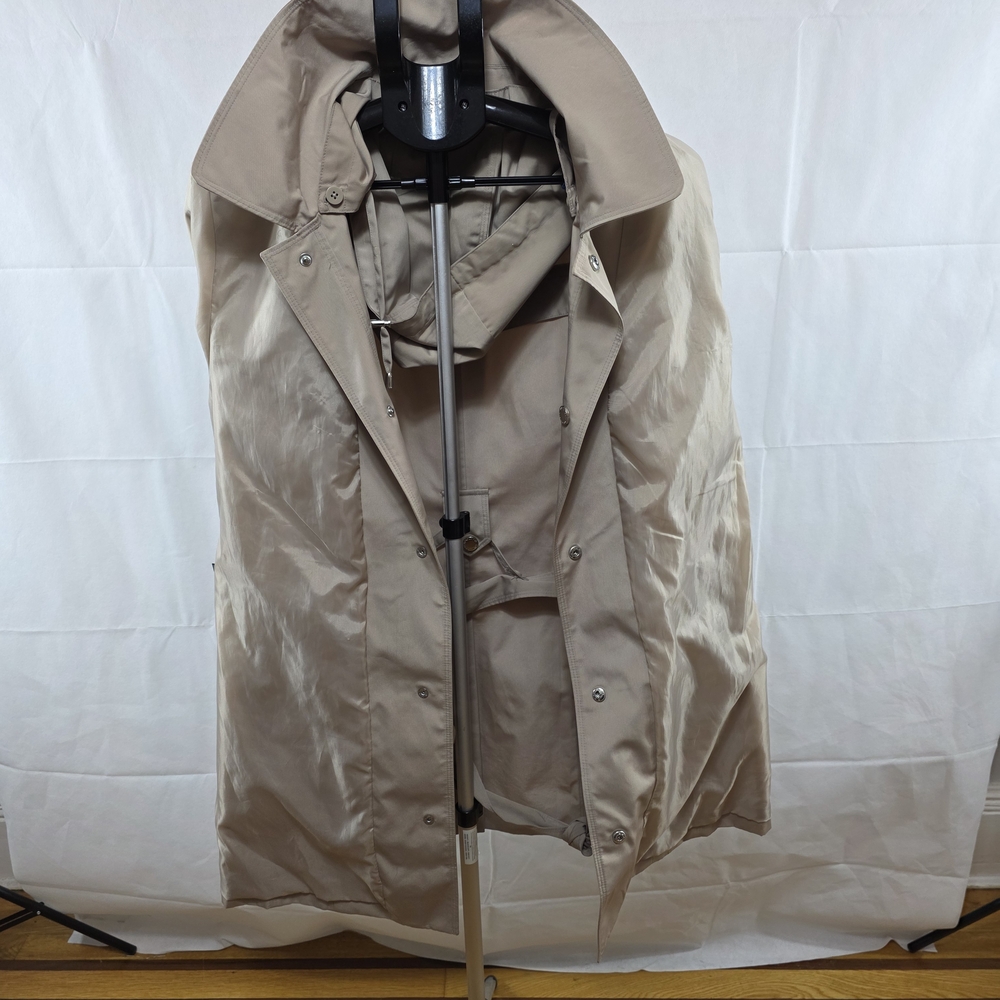 Women's Beige Trench Coat - Picture 3 of 5